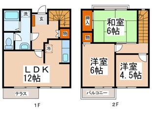 深川テラス第一の物件間取画像